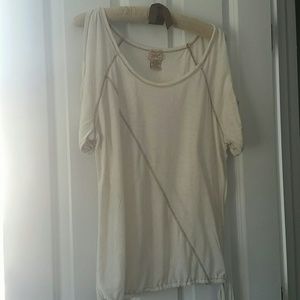 BOHO cold shoulder tunic